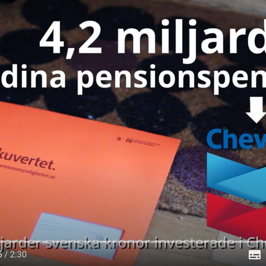 Schyssta pensioner - Chevrons miljöbrott